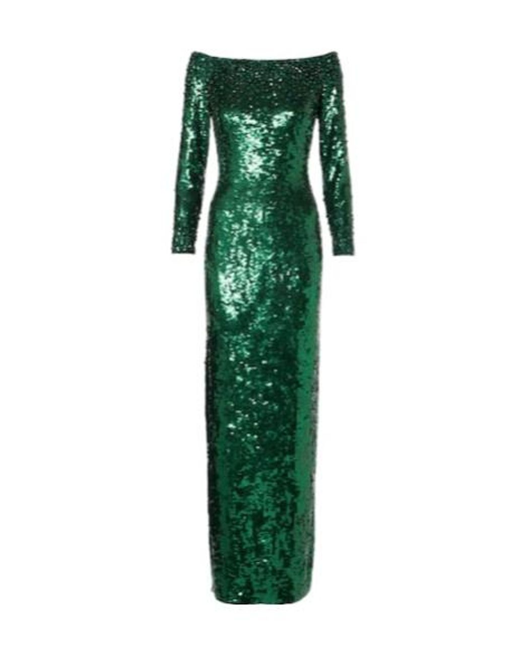Jenny Packham Green Ballroom Blitz Sequined Gown