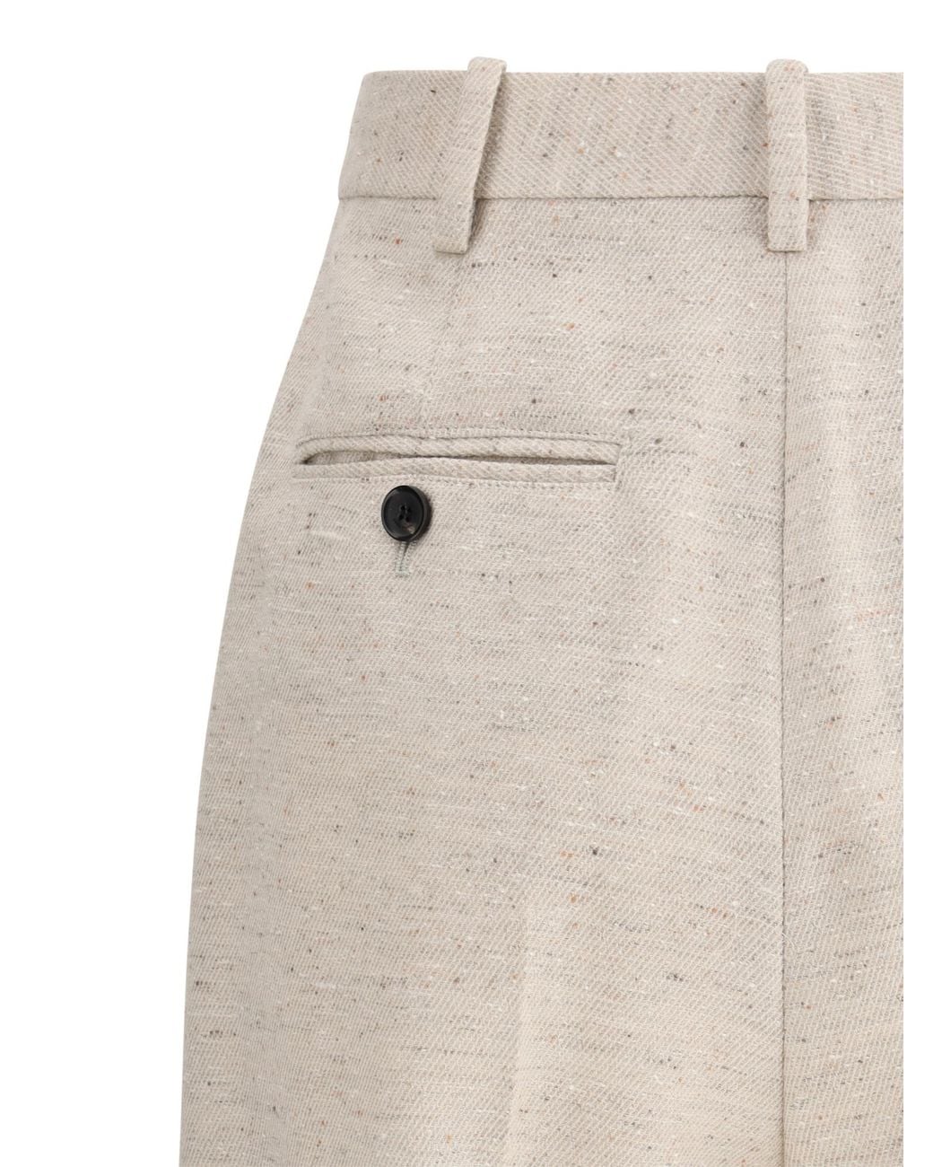Loro Piana Natural Tapered Trousers