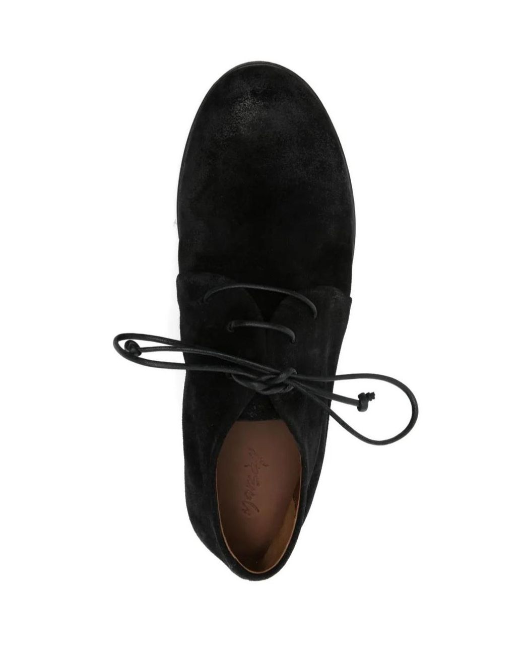 Marsèll Black Lace-Up Derby Shoes