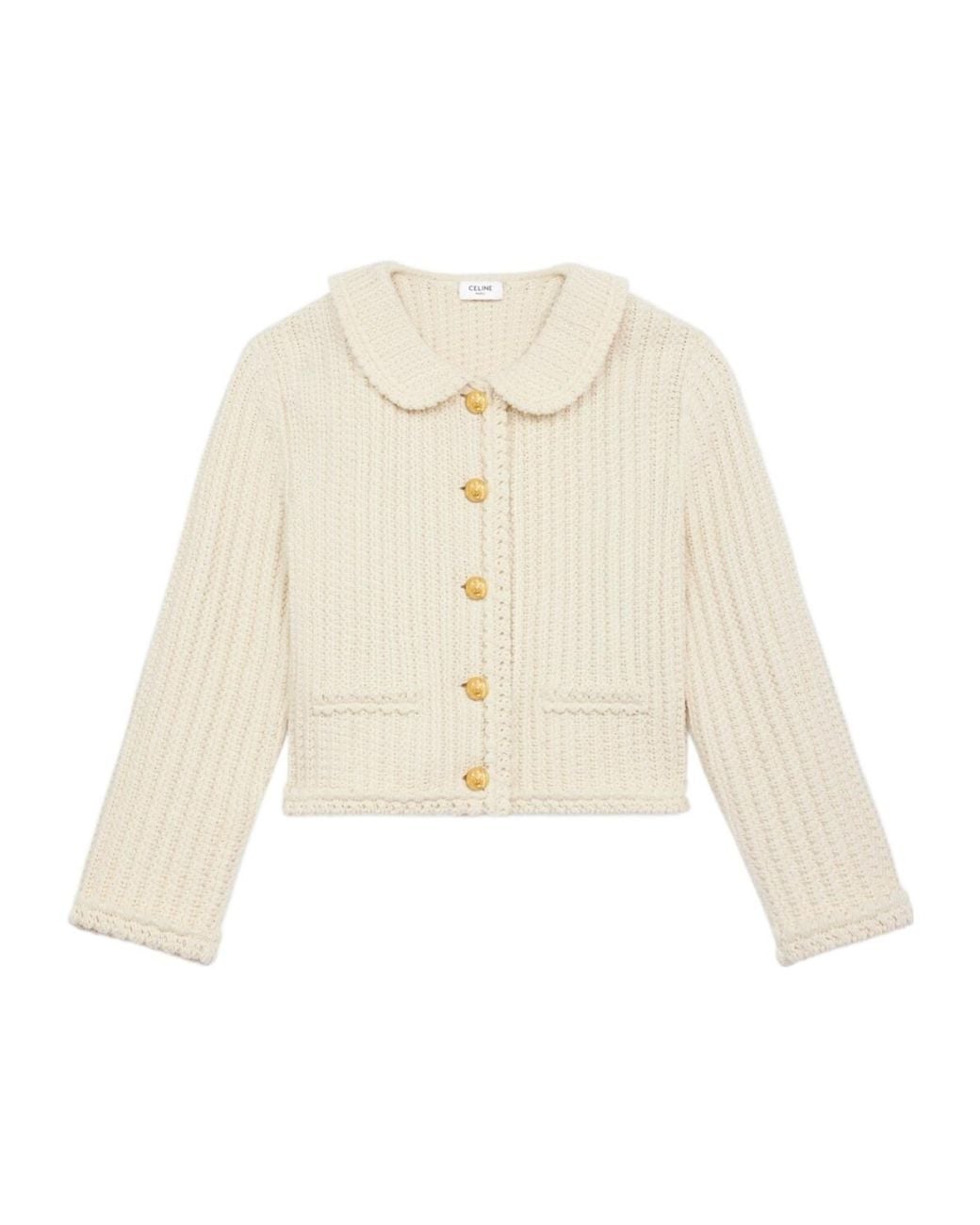 Céline Natural Cardigan Jacket