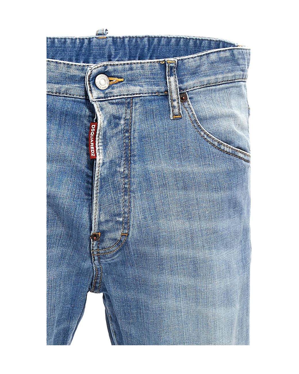 DSquared² Blue Cool Guy Skinny Jeans for men