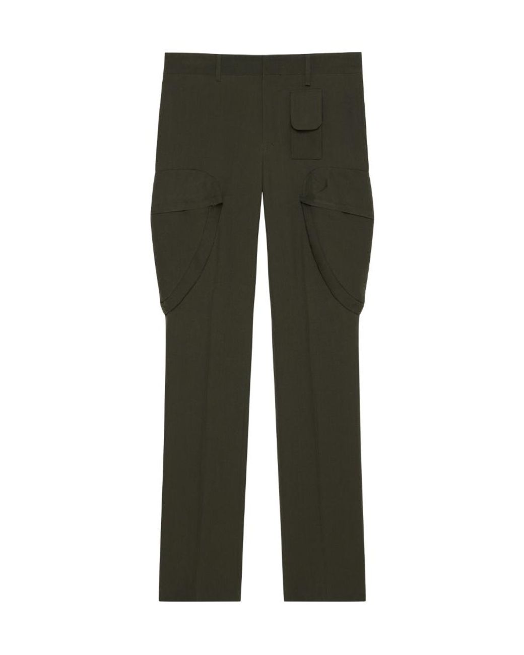 Givenchy Green Slim Fit Cargo Pants for men
