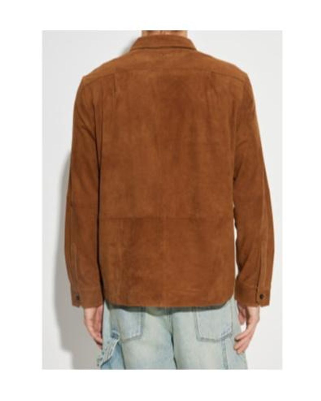 Zadig & Voltaire Brown Sergy Buttoned Shirt for men
