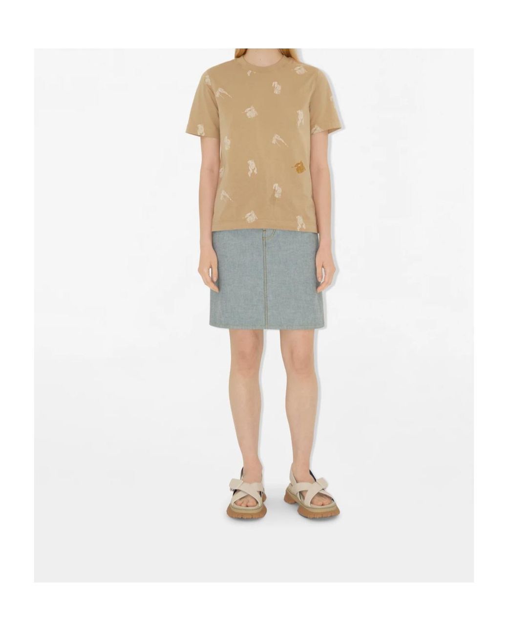 Burberry Natural T-Shirt Ekd