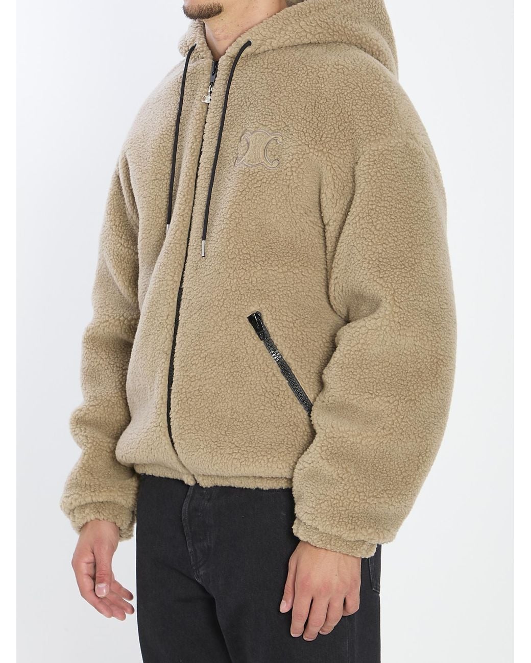 Céline Natural Hooded Jacket for men