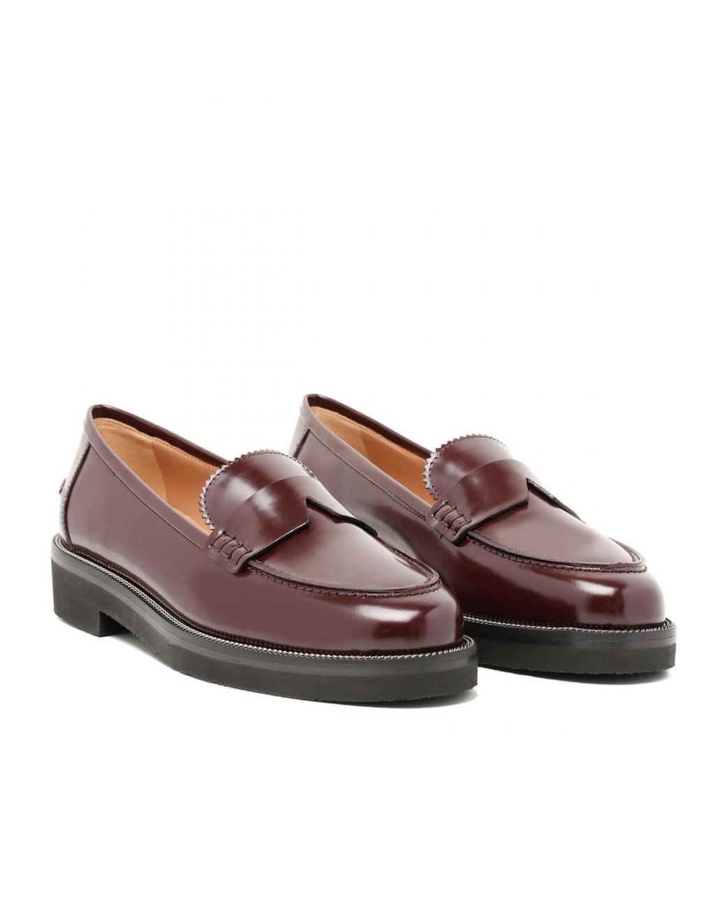 Aquazzura Brown Aqua Loafers
