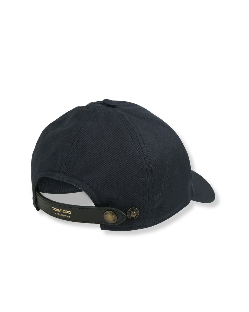 Tom Ford Blue Logo Embroidered Baseball Cap for men