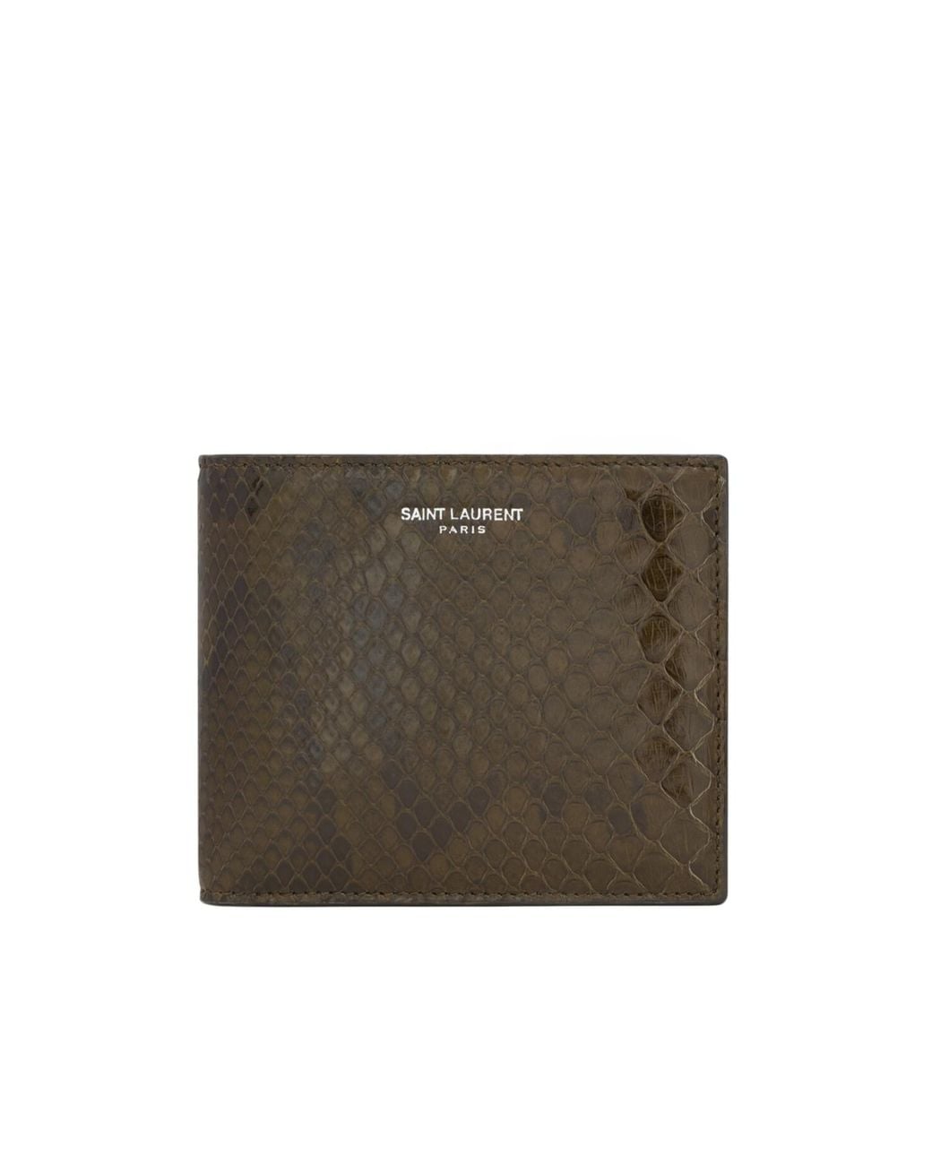 Saint Laurent Brown Logo Wallet for men