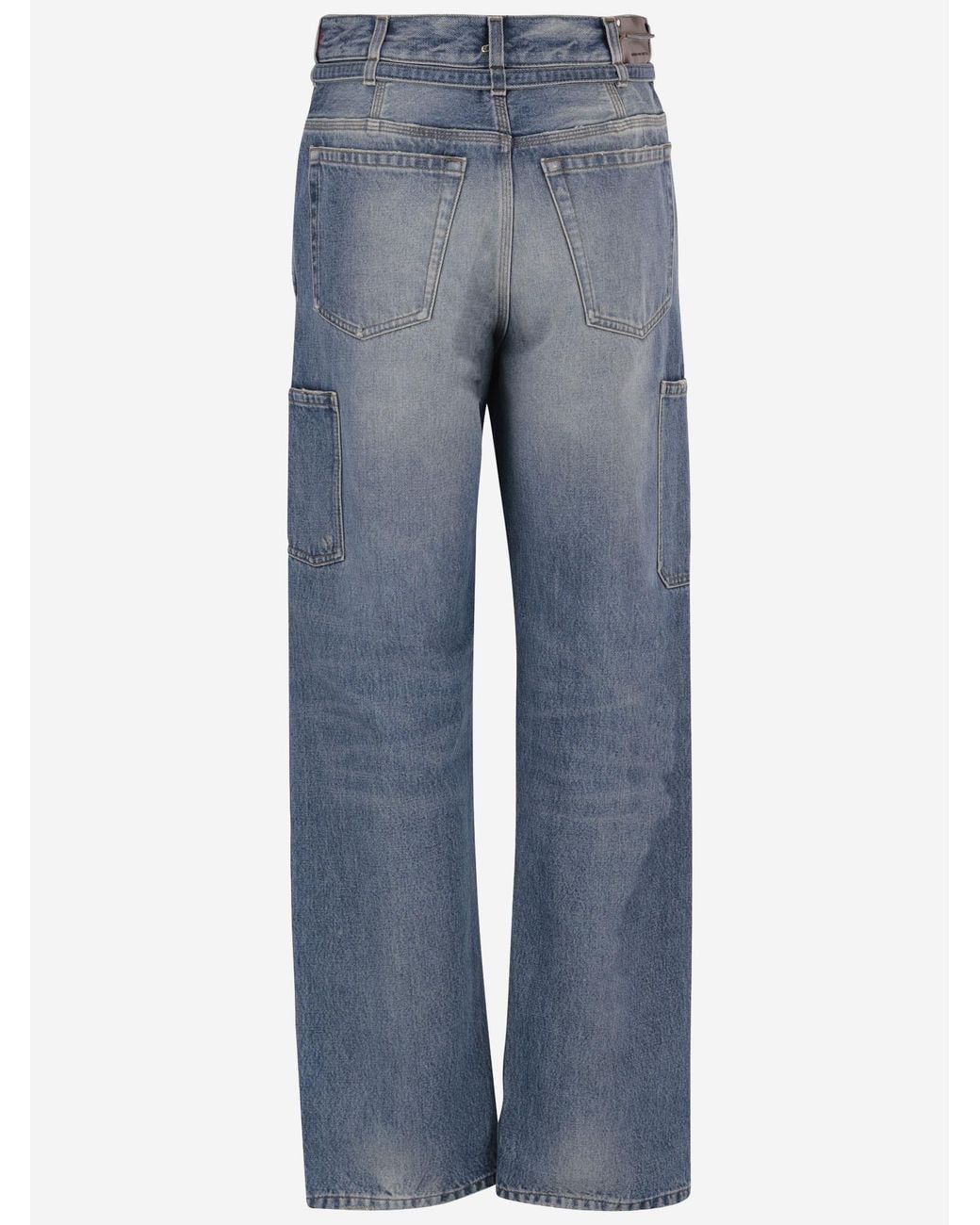 Dries Van Noten Blue Belt-Loop Jeans