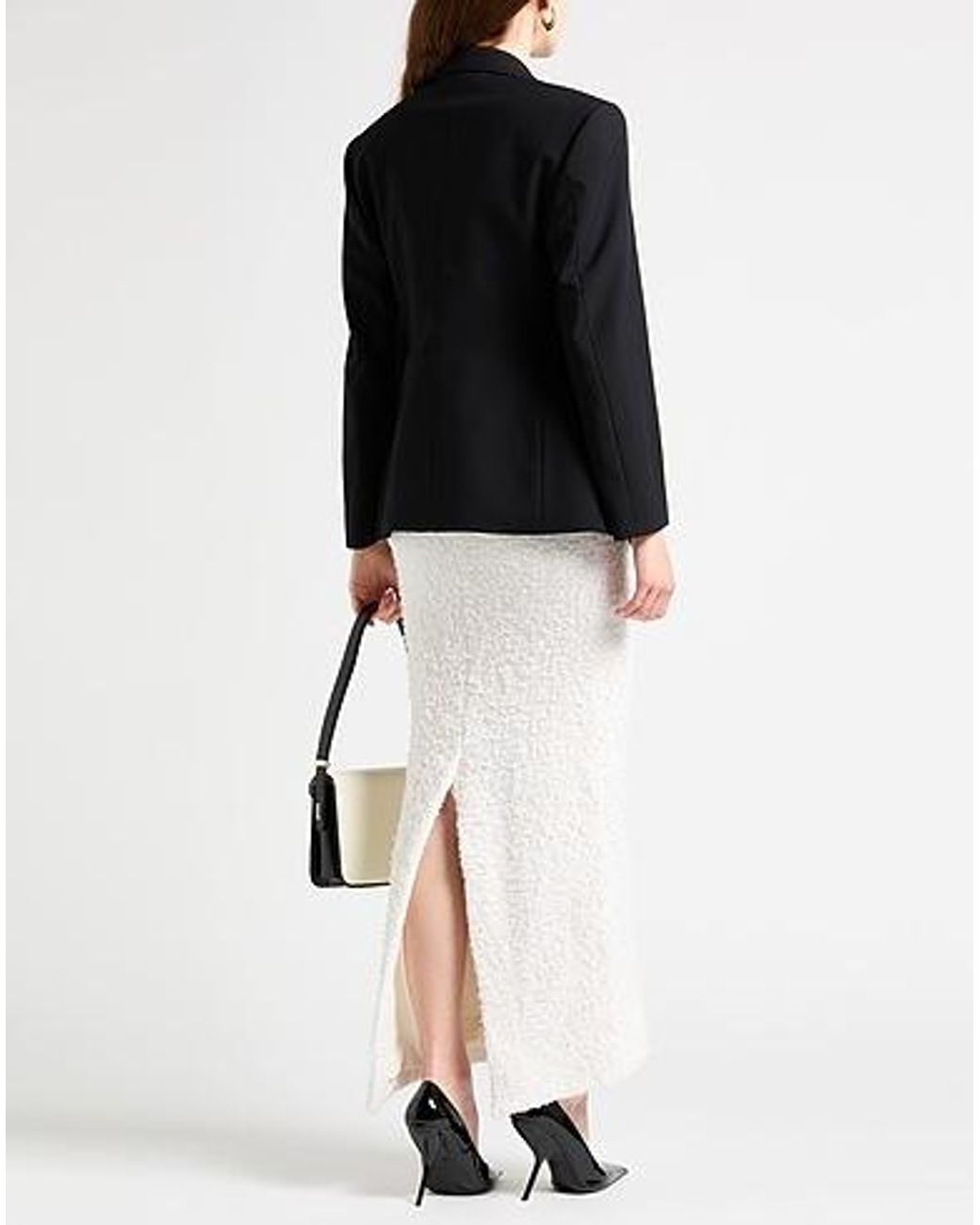Balenciaga Black Simple Suit Jacket