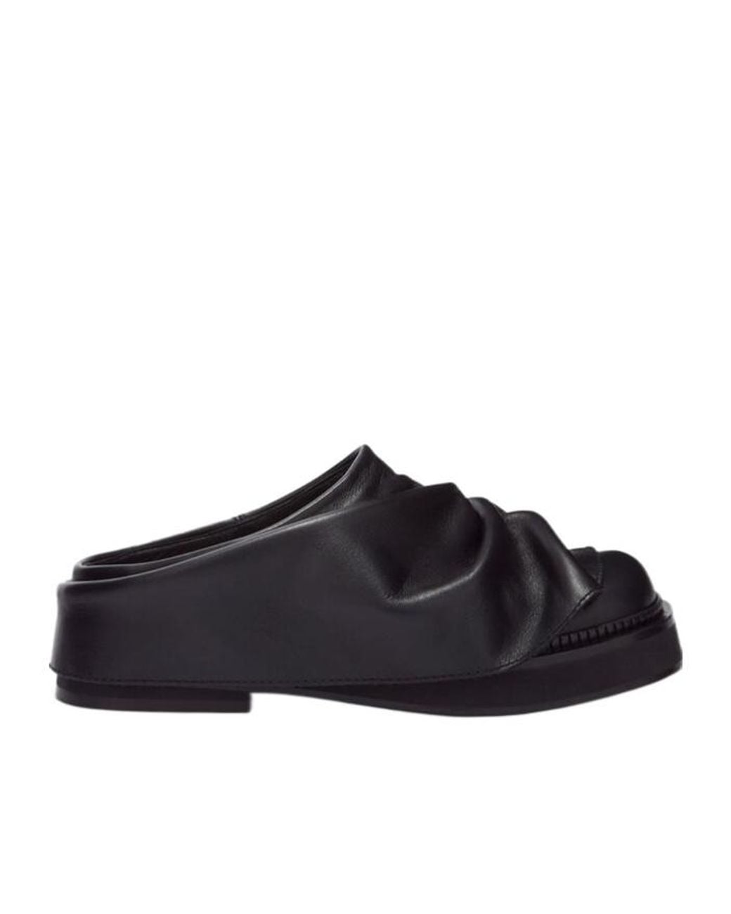 The Attico Black The Mini Robin Sabot Shoes