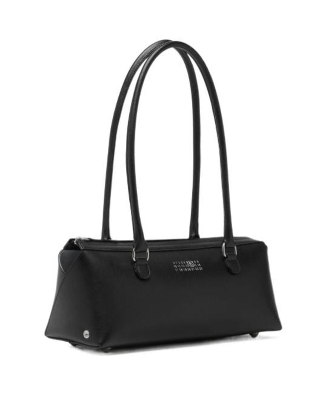 MM6 by Maison Margiela Black Bauletto Shoulder Bag