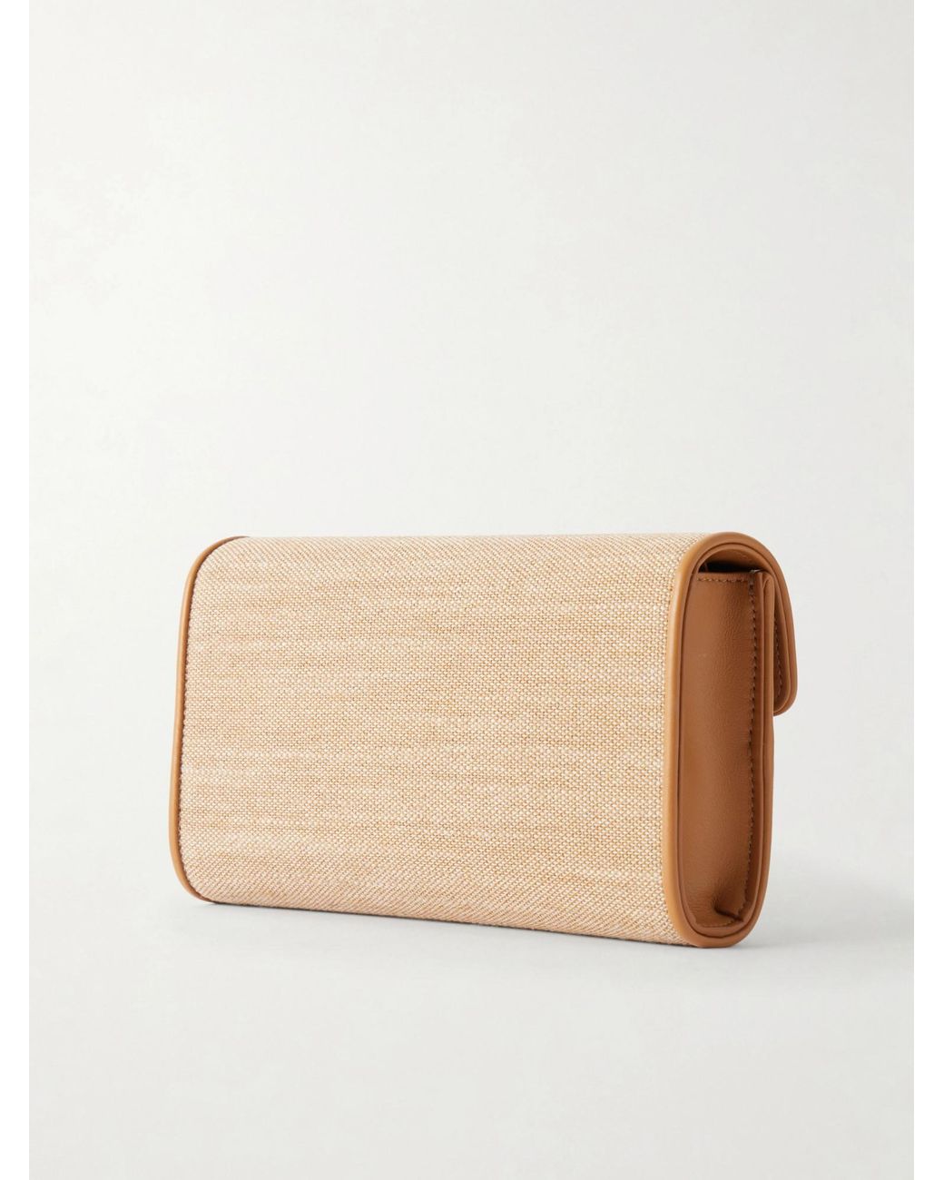 SAVETTE Natural Canvas Mini Shoulder Bag