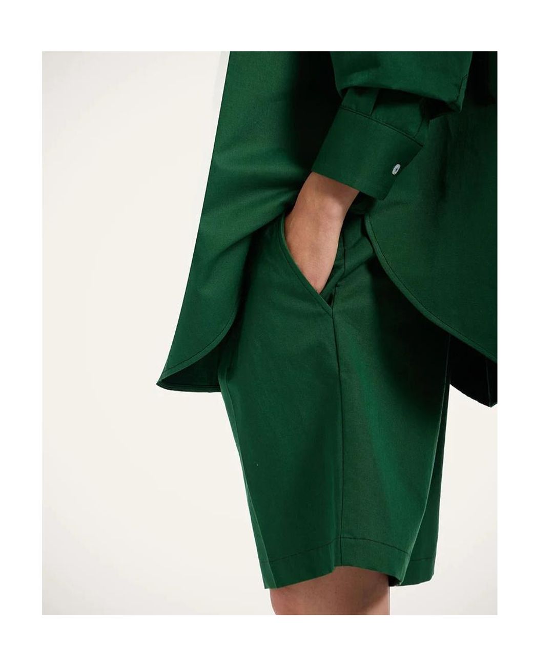 LaDoubleJ Green La Doublej Boyfriend Shorts