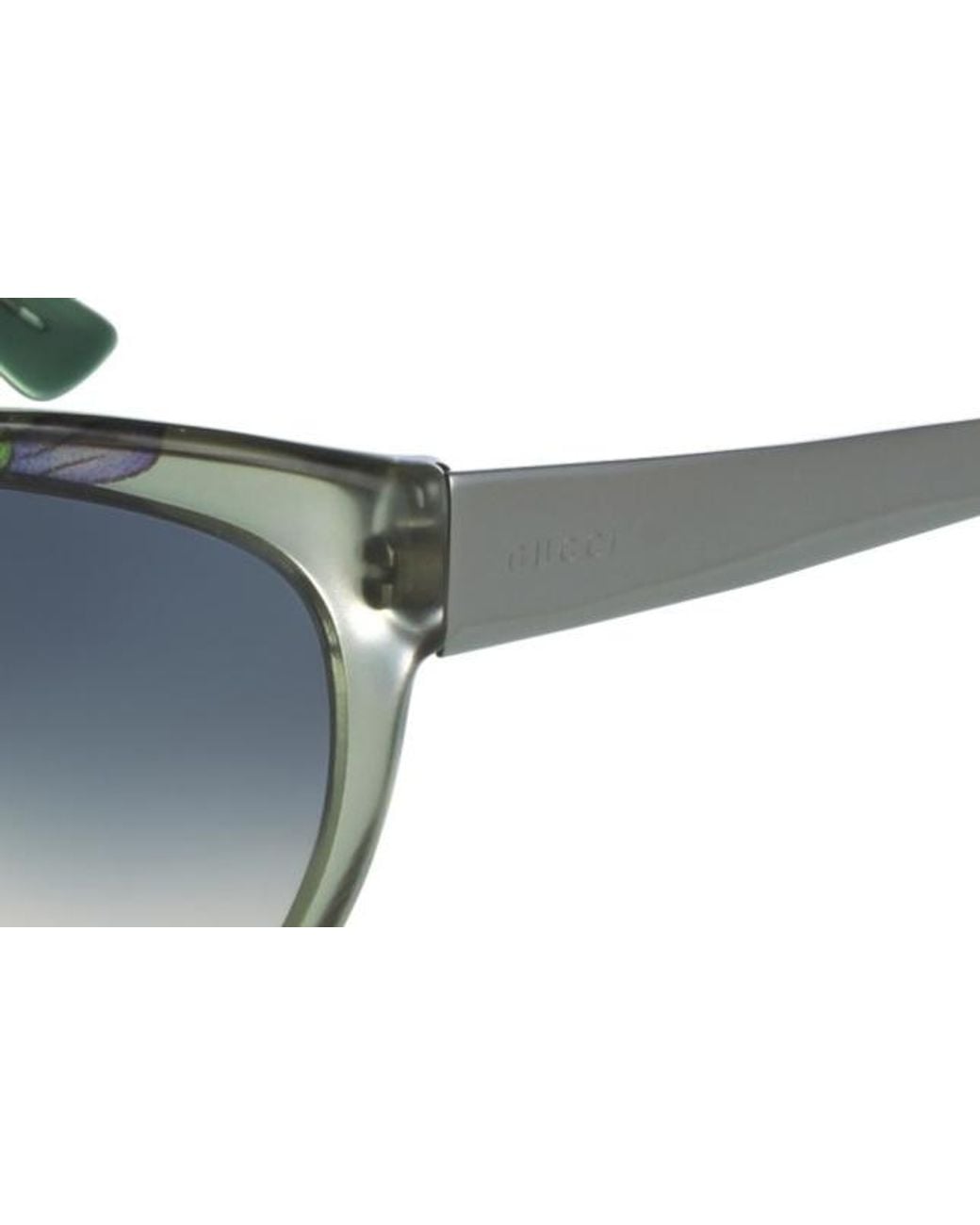Gucci Blue Logo Details Sunglasses