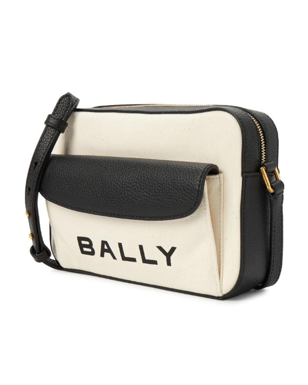 Bally Black Logo Shoulder Bag