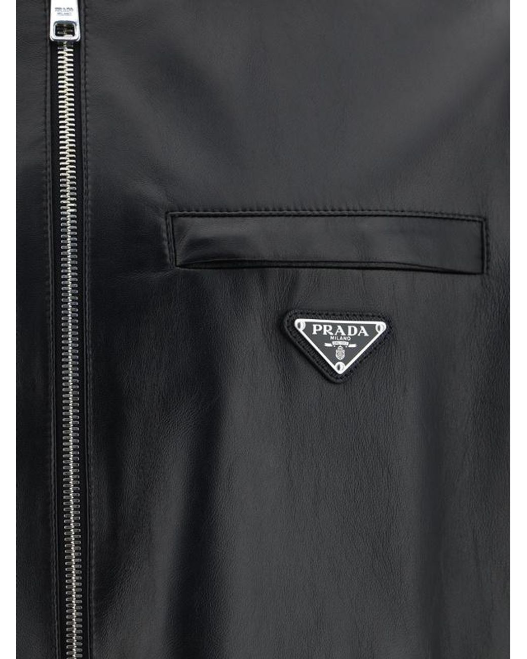 Prada Black Reversible Hooded Jacket for men