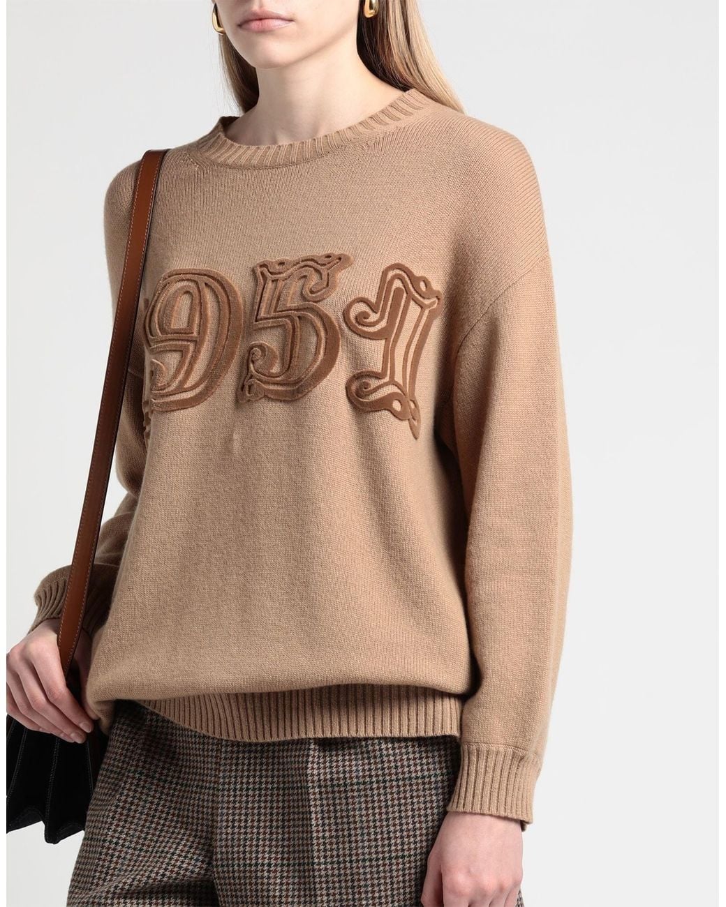 Max Mara Natural Simple Solid-Color Top
