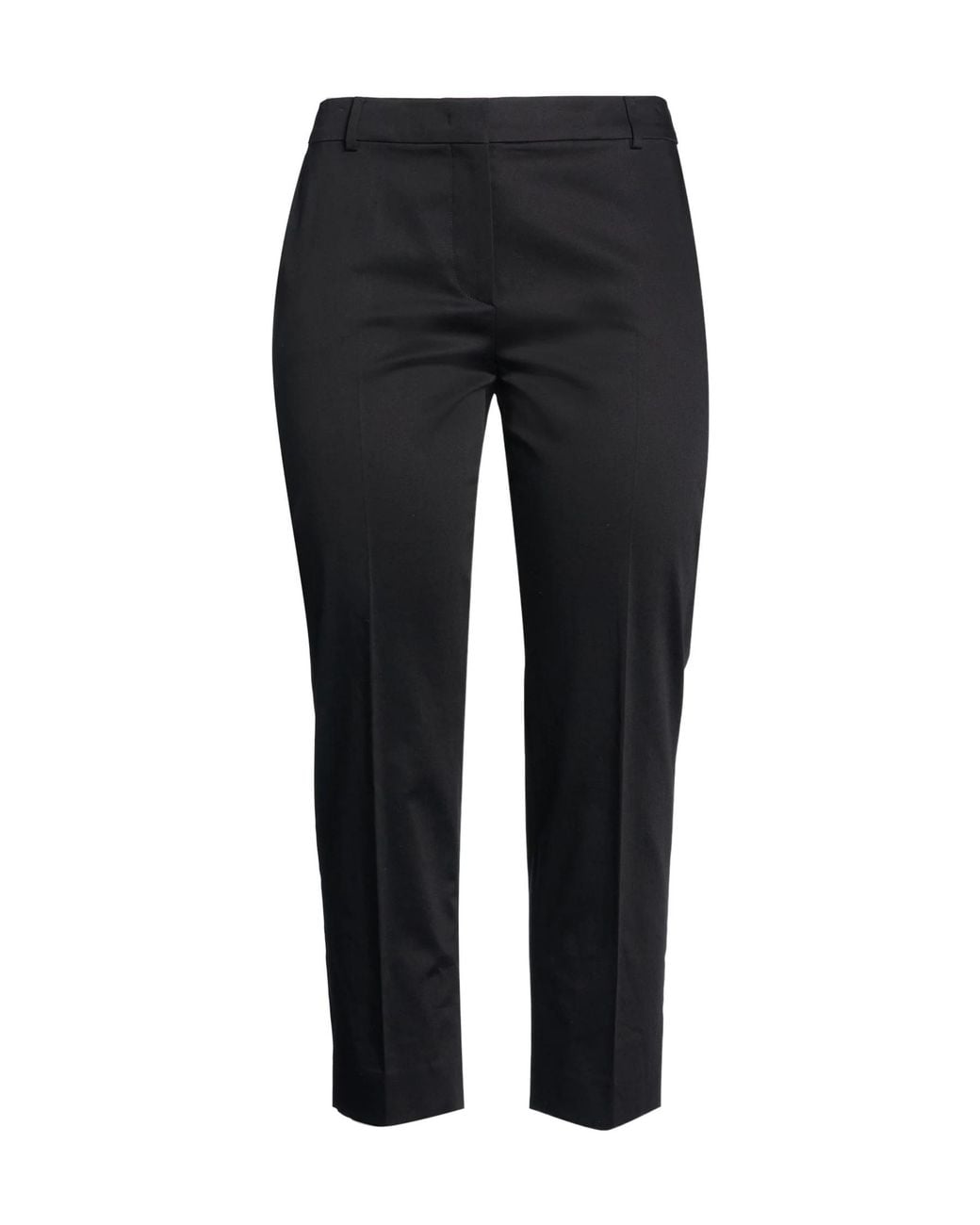 Max Mara Black Plain Colour Casual Trousers