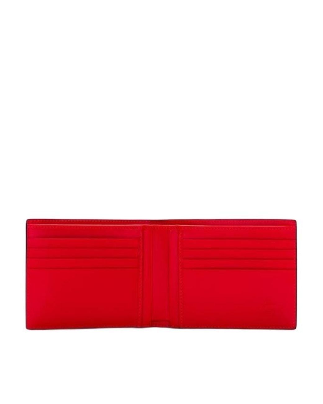 Christian Louboutin Red Coolcard Bifold Wallet for men