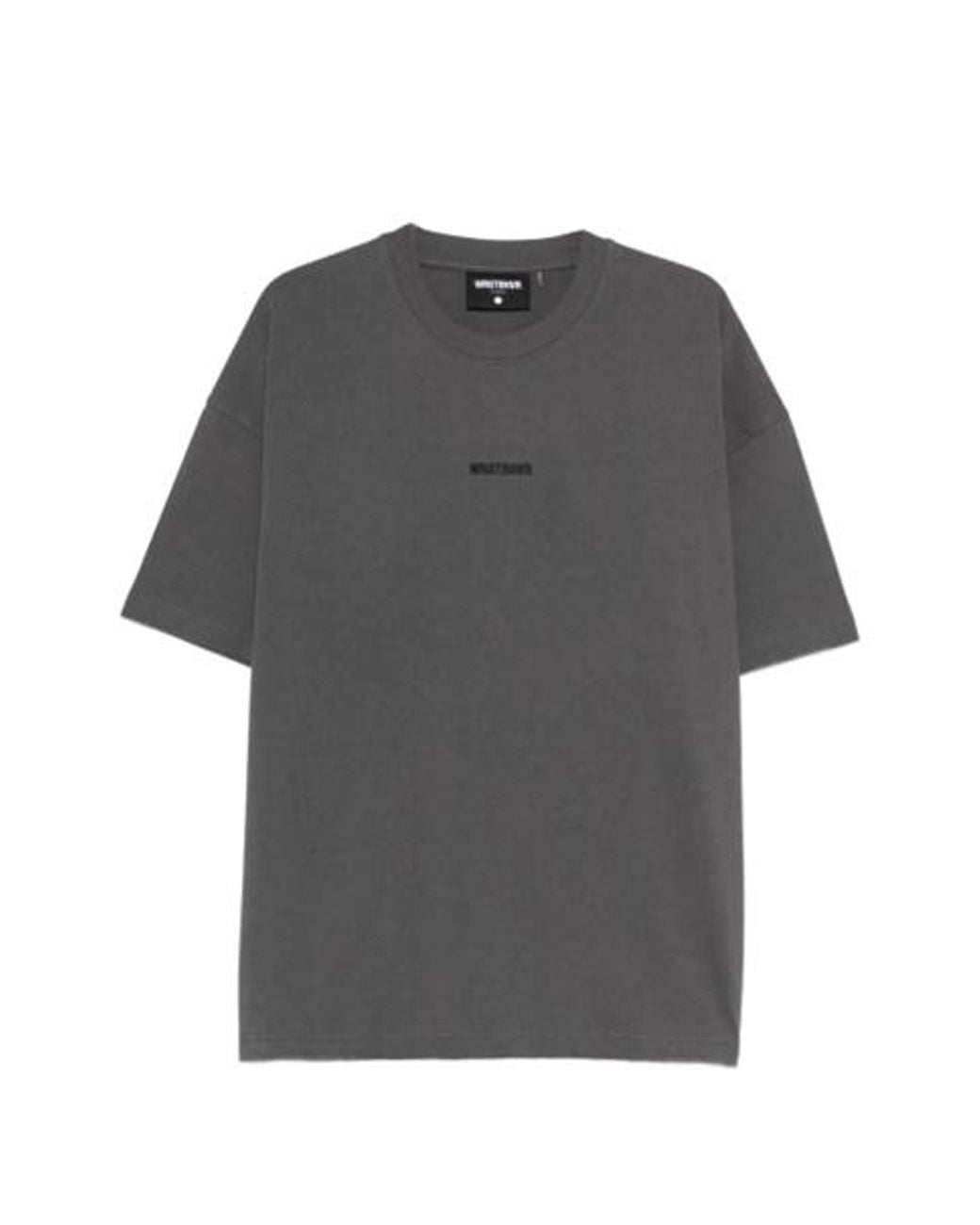 WRSTBHVR Blue Pinstripe T-Shirt for men