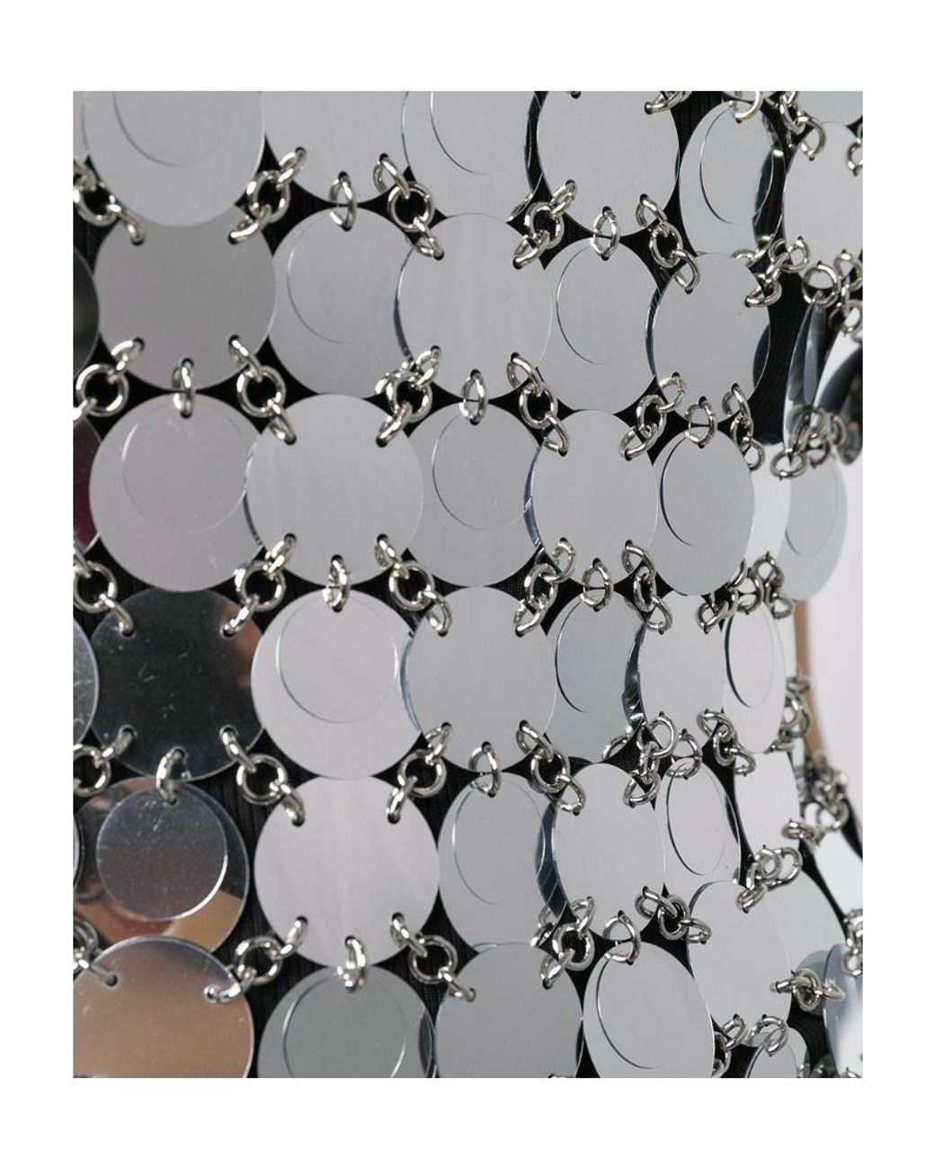 Rabanne Multicolor Round Discs Top