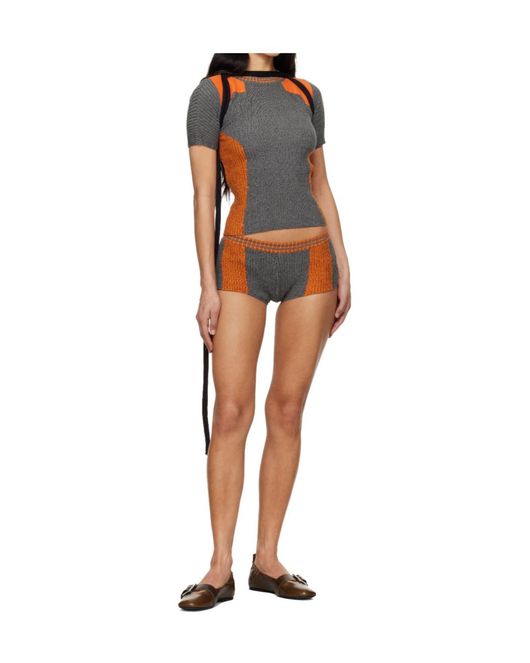 OTTOLINGER Black Knitted Shorts