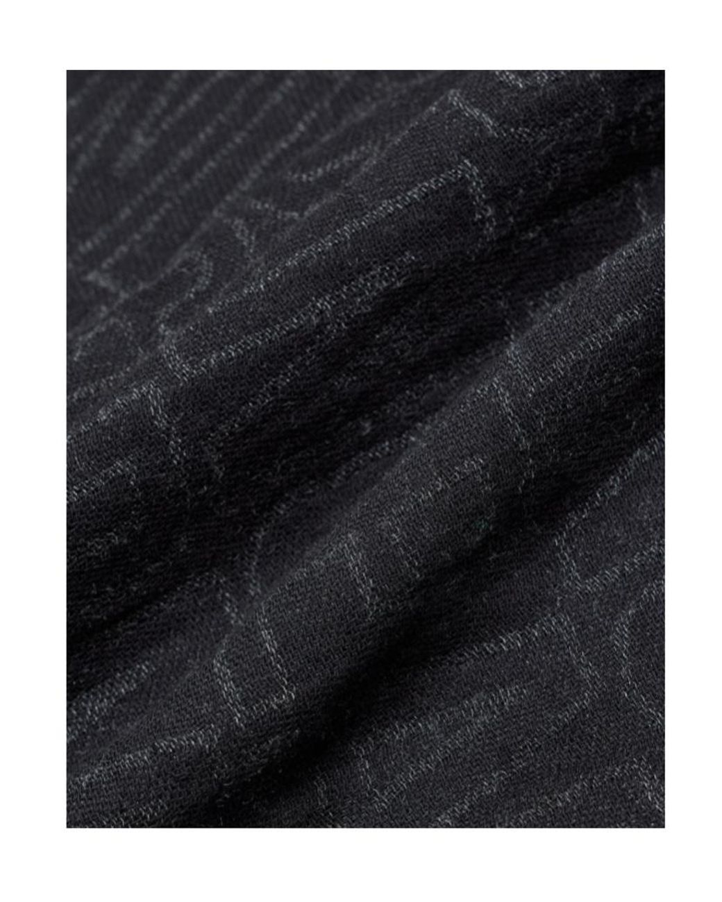 ARMANI EXCHANGE Black Scarf for men