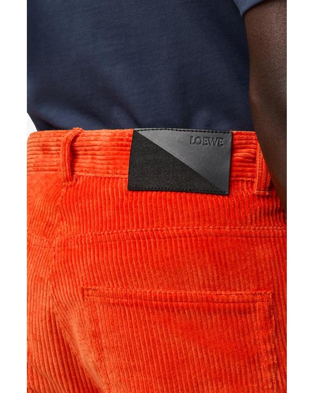 Loewe Red Trousers for men