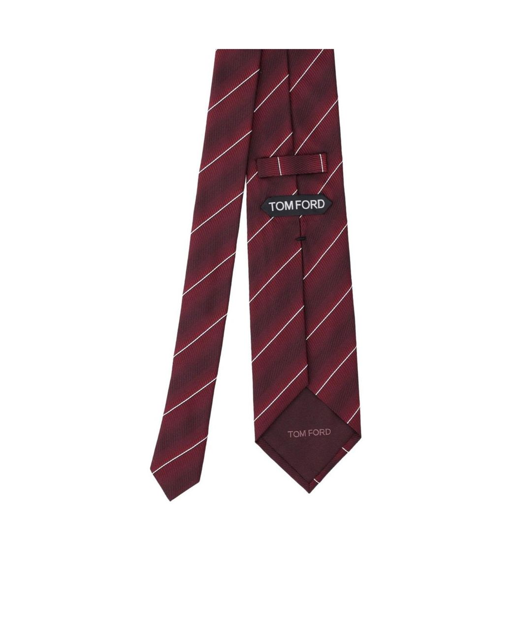 Tom Ford Purple Pointed-Tip Tie for men