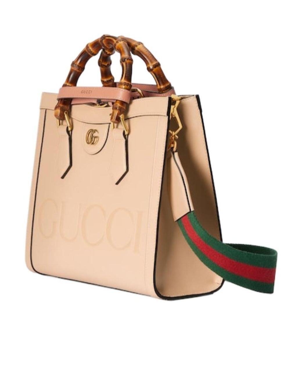 Gucci Natural Diana Small Top Handle Bag