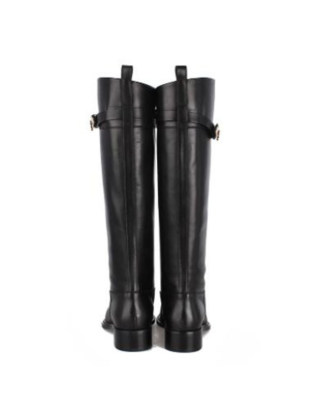 Ferragamo Black Logo Boots