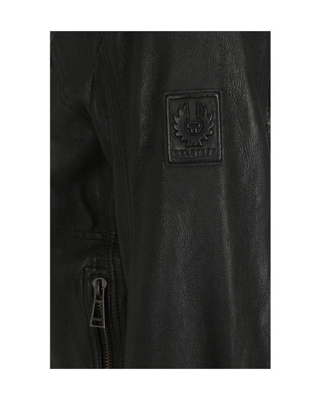 Belstaff Black V Racer Quilted Biker Jacket for men
