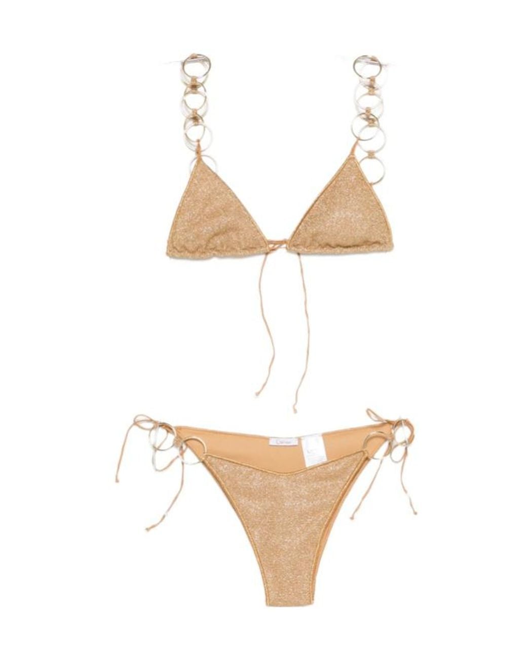 Oseree White Oséree Lumière Ring Micro Bikini Set