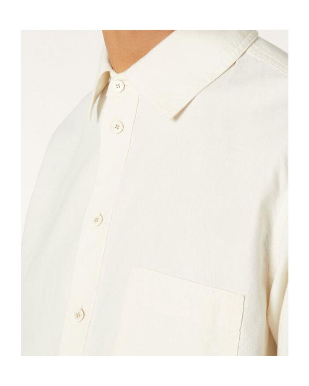 Loro Piana White Evie Shirt for men