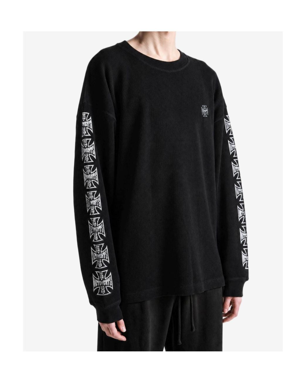 Vetements Black Long-Sleeve T-Shirt for men