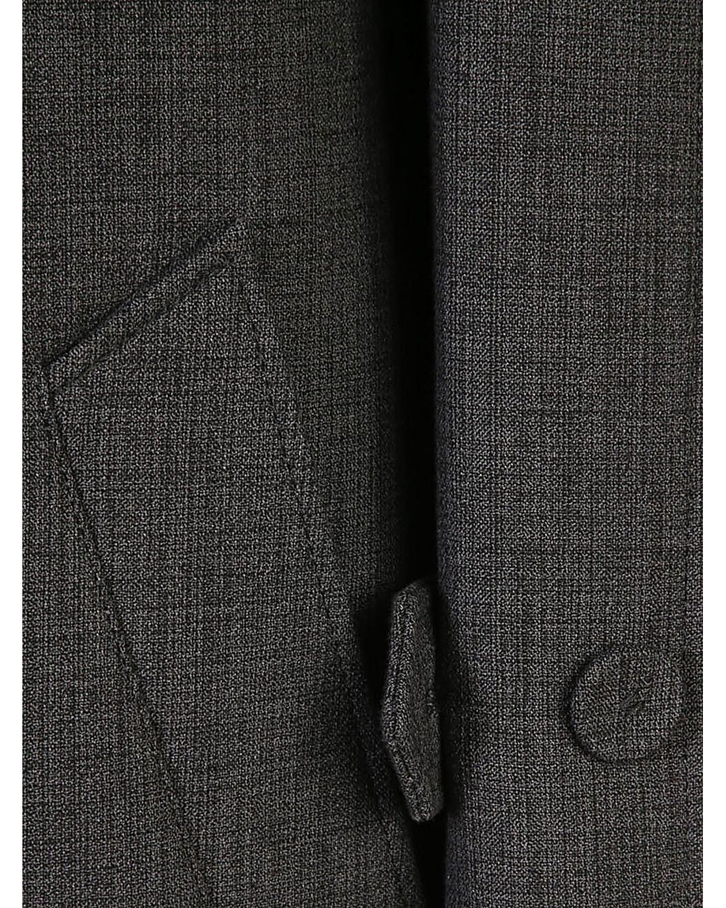 Fendi Blue Double Layer Overcoat