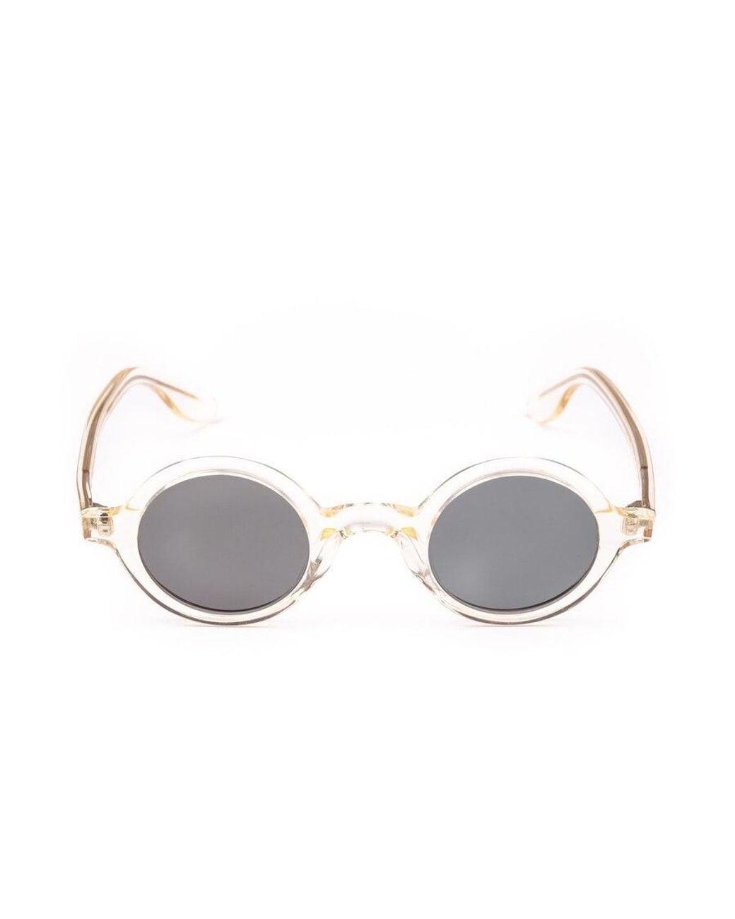 Moscot White Zolman Tinted Sunglasses for men
