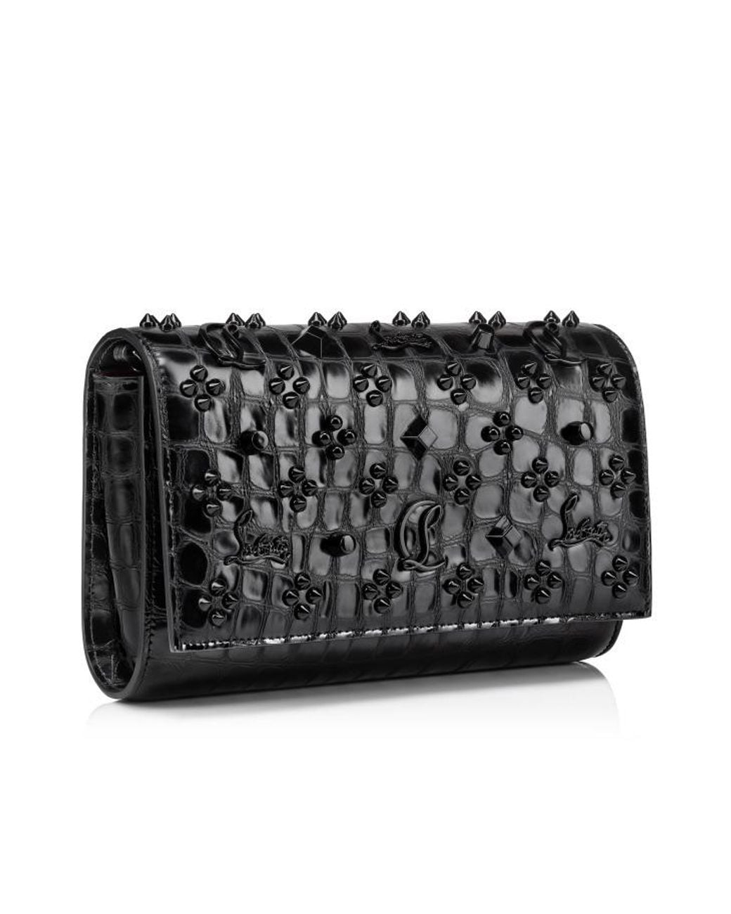 Christian Louboutin Black Paloma Clutch