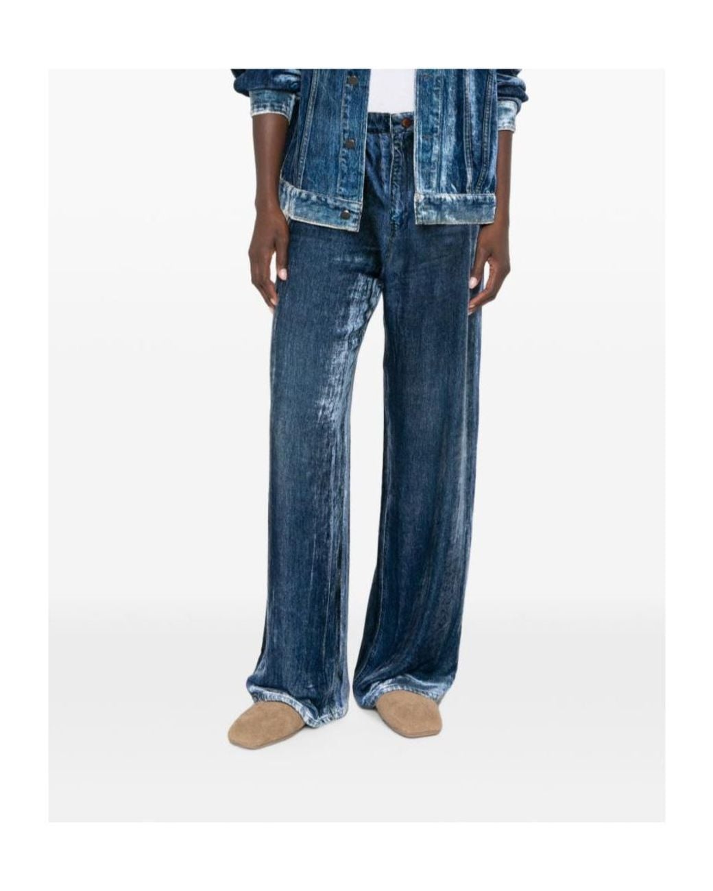 Pierre Louis Mascia Blue Kandox Trousers