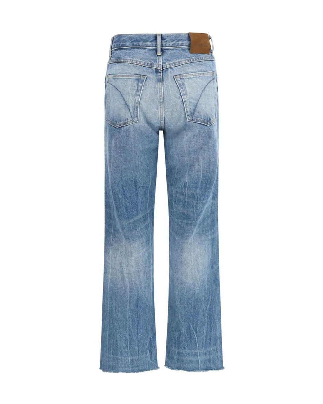 Tom Ford Blue Washed Slim-Fit Flared Jeans