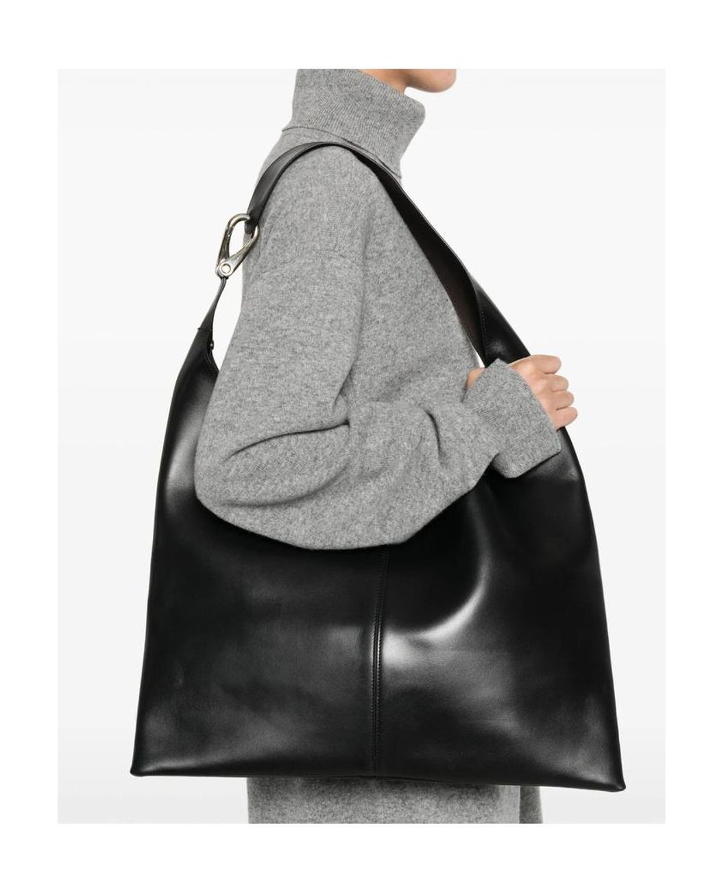 Soeur Black Cosima Leather Shoulder Bag