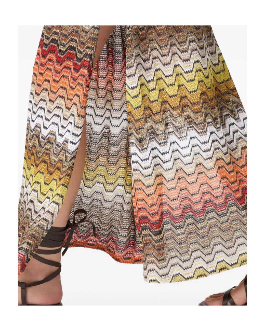 Missoni Multicolor Greek Motif Cover-Up Beachwear