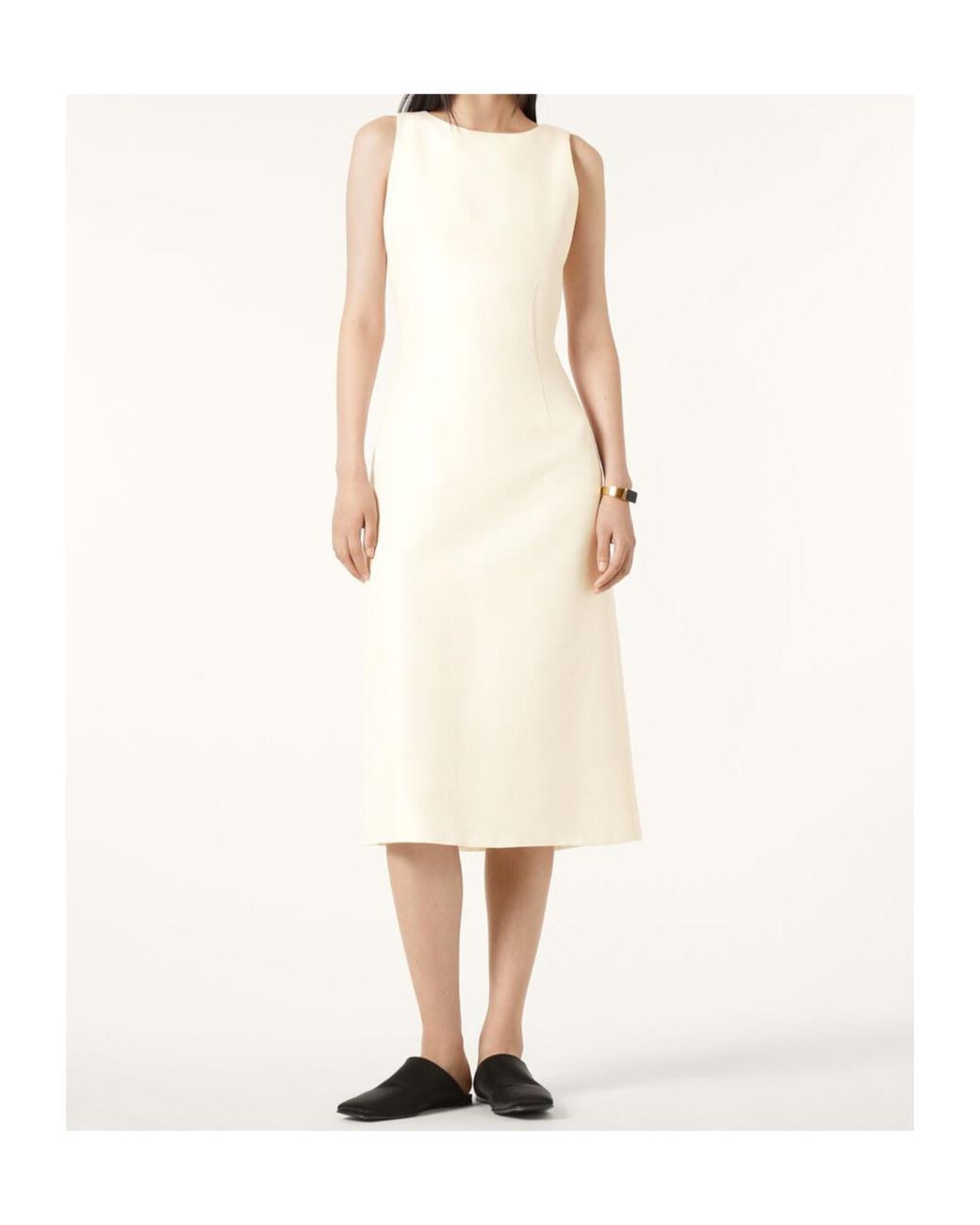Loro Piana White Sandie Dress