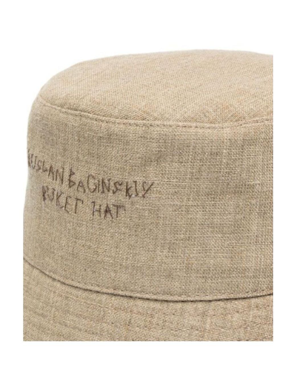Ruslan Baginskiy Natural Logo Bucket Hat