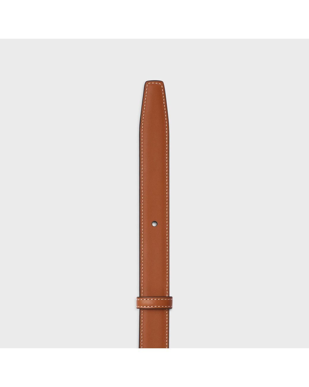 Céline White Reversible Strap 25