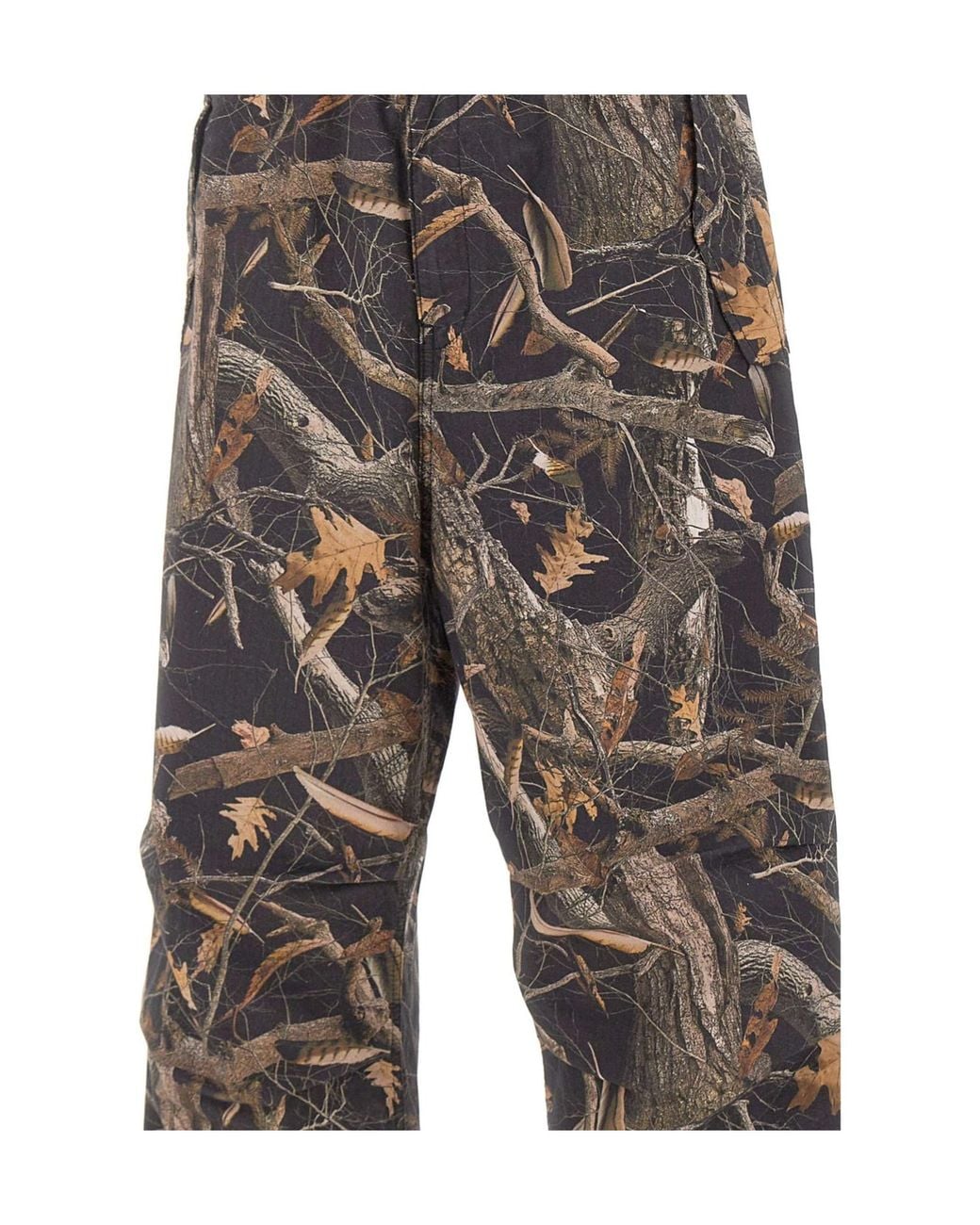 Carhartt Gray Fletcher Abstract-Pattern Trousers for men