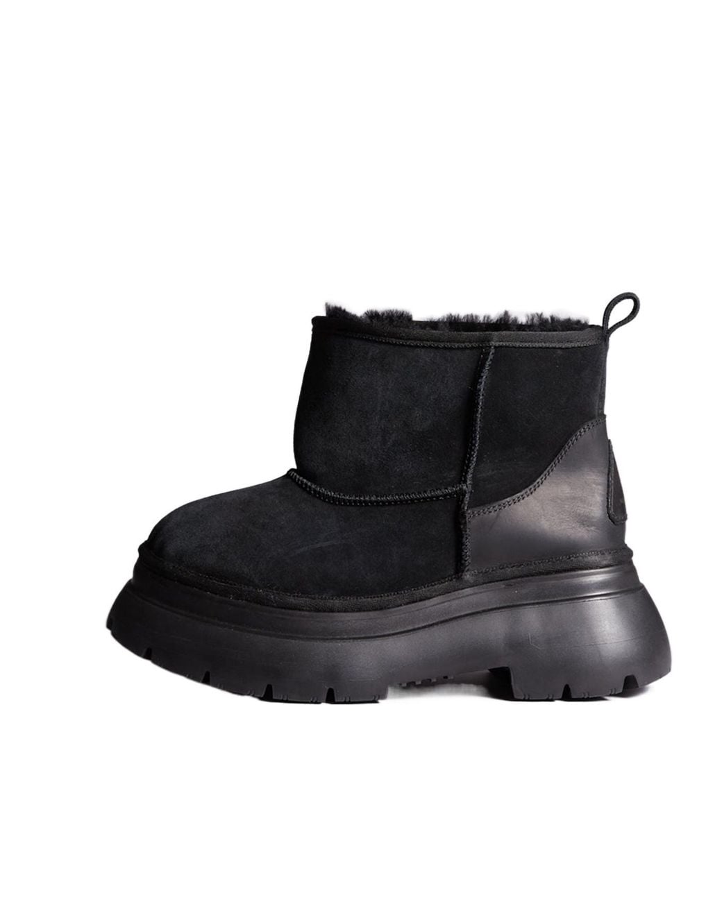 R13 Black Logo-Patch Boots
