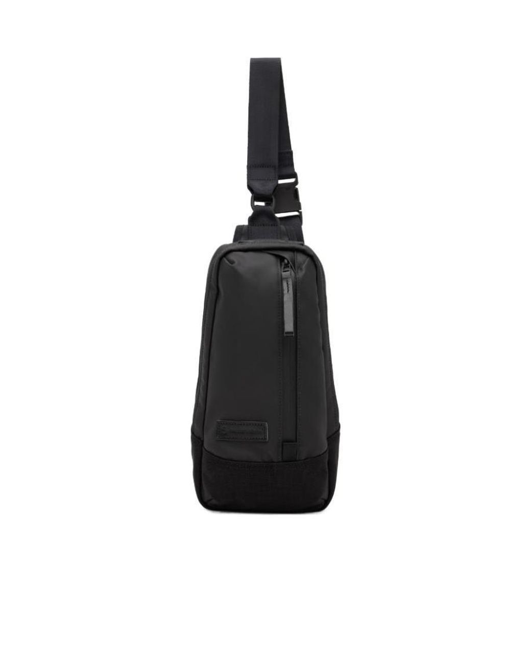 Master Piece Black Logo Backpack for men