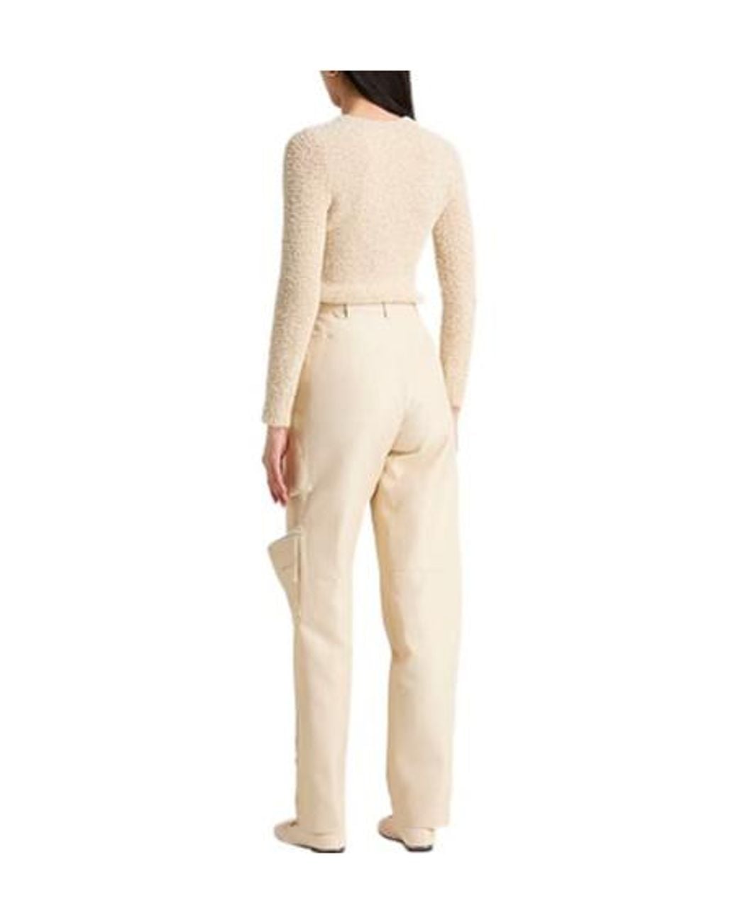 Jacquemus Natural Casual Cargo Pants